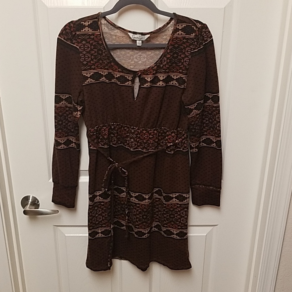 Brown dress